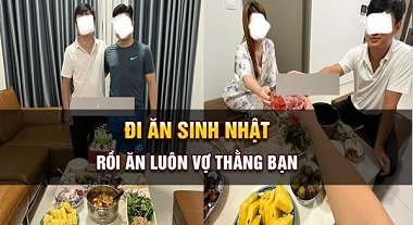 Chịch vợ bạn khi sang ăn sinh nhật