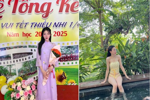 Cô giáo mầm non lén lút ân ái nhăn mặt