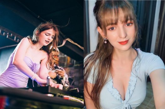 Nữ DJ Alexandra người Ukraine có sức khỏe tốt